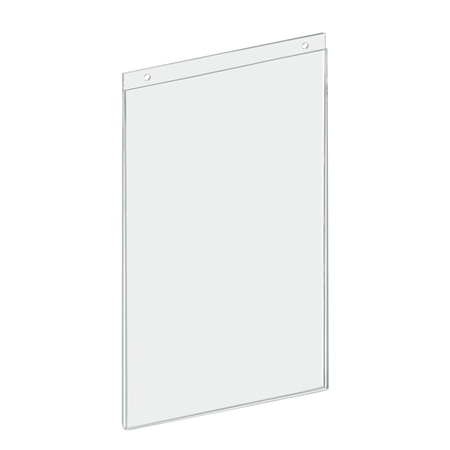 AZAR DISPLAYS 8.5"W x 14"H Wall U-Frame w/ Holes, PK10 162707